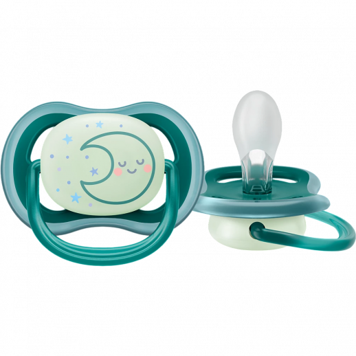 Пустышка ultra air, ночная, месяц, 6-18 мес., 1 шт. Philips SCF377/02