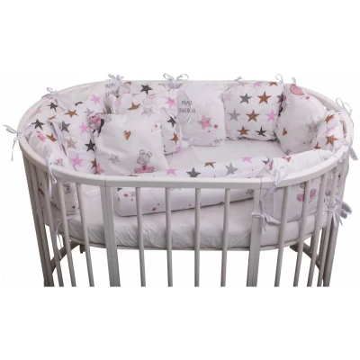 Комплект подушек-бортиков 3 в 1 ВОМБАТИК Cl-1014-Pri Classic Collection Прима, 14 предметов