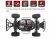 Радиоуправляемый шорт-корс Remo Hobby EX3 (синий) 4WD 2.4G 1/10 RTR