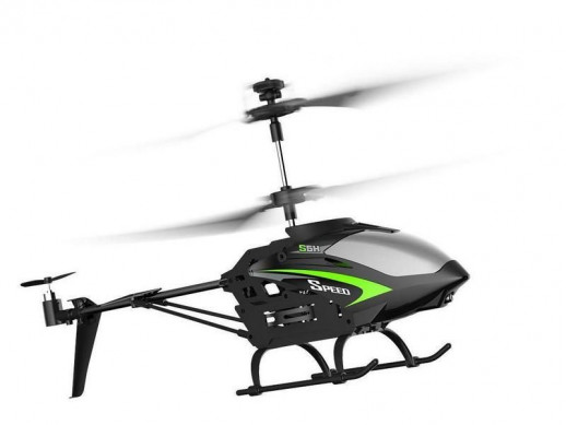 Р/У вертолет Syma S5H (чёрный), барометр 2.4G RTF