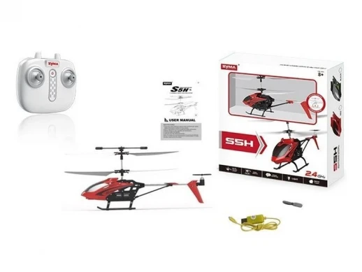 Р/У вертолет Syma S5H (чёрный), барометр 2.4G RTF