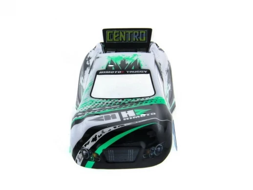 Кузов черно-зеленый для трагги Himoto E18XT, E18XTL