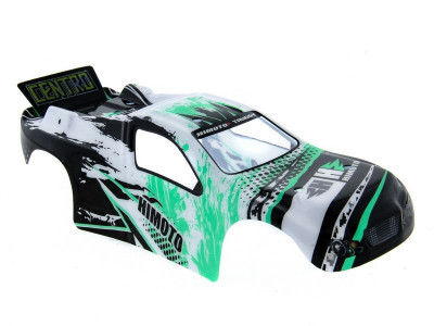 Кузов черно-зеленый для трагги Himoto E18XT, E18XTL