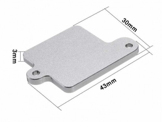 Металлический держатель сервомашинки WPL