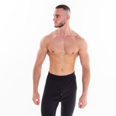 Термобельё мужское НАЧЁС (кальсоны), цвет чёрный