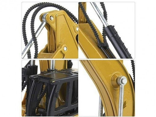 Металлический экскаватор HUI NA TOYS 1/60