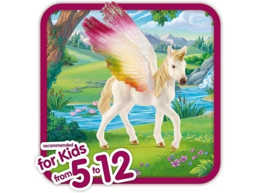Фигурка Schleich Детеныш крылатого радужного единорога