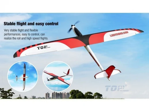 Радиоуправляемый планер Top RC Lightning 2100 (Propeller Power System) 2100мм 2.4G 4-ch LiPo RTF