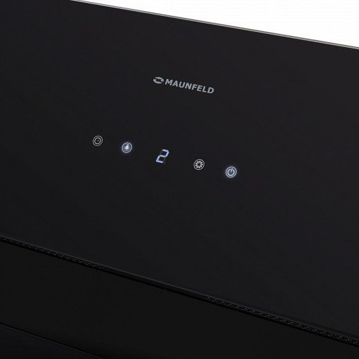 ВЫТЯЖКА MAUNFELD MERSEY 90 ""НЕРЖАВЕЙКА""/ЧЕРНОЕ стекло Maunfeld MERSEY 90 Inox Glass
