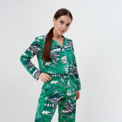 Пижама женская (рубашка и брюки) KAFTAN "Tropic" р. 40-42