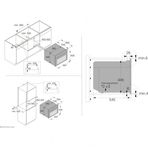 Встраиваемый духовой шкаф ASKO ASKO OCS64BSH