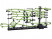 Конструктор динамический Spacerail 233-3G, 13.5м (Level 3), светящиеся рельсы