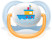 Пустышка ultra air Lime, Kiss me/Кораблик, 0-6 мес, 2 шт, для мальчиков Philips Avent ultra air SCF080/13