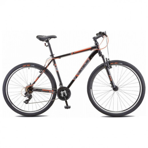 Велосипед 27.5" Stels Navigator-700V, F020, цвет чёрный/красный, р. 21"