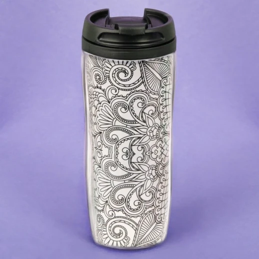 Термостакан «Раскраска-антистресс», 350 мл