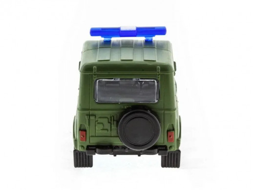 Машина "АВТОПАНОРАМА" инерц. УАЗ (армия) 1/50, в/к 12*7*5,5 см