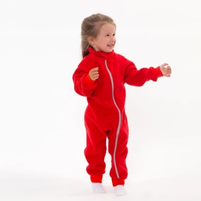 Комбинезон детский, цвет красный (28)