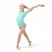 Купальник гимнастический Grace Dance, с коротким рукавом, р. 40, цвет ментоловый
