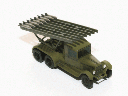 Сборная модель ZVEZDA БМ-13 "Катюша", 1/100