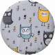 Простыня 75х75х12 круглая ВОМБАТИК Cl-0105-Sov Classic Collection Совята