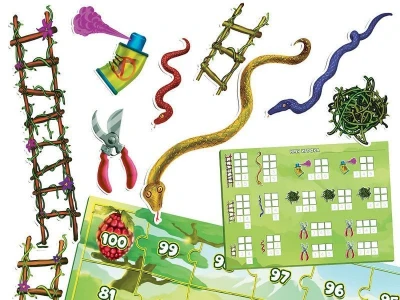 Настольная игра ZVEZDA Змеи и лестницы