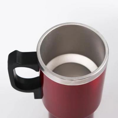 Термокружка, 450 мл, Автомобильная "Мастер К", сохраняет тепло 4 ч, 16 х 8.5 см