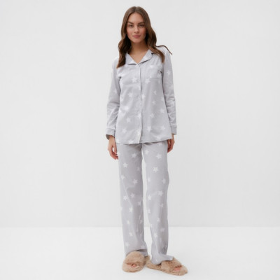 Пижама женская (рубашка и брюки) KAFTAN "Star" размер 40-42