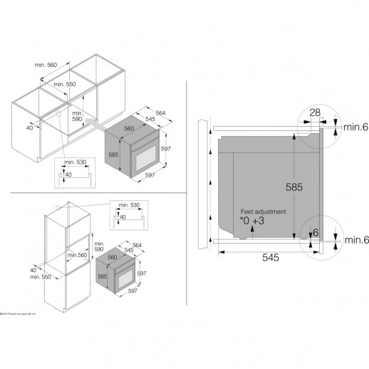 Встраиваемый духовой шкаф ASKO ASKO OCS66SSH
