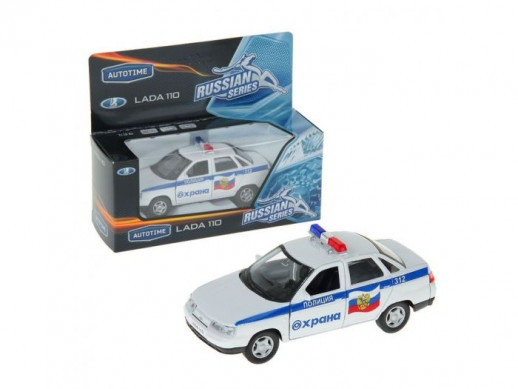 Машина Autotime "LADA 110" охрана (МВД) 1:36