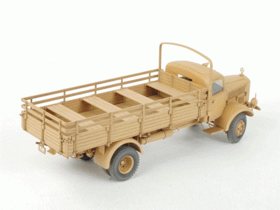 Сборная модель ZVEZDA Немецкий тяжелый грузовик L 4500A, 1/35