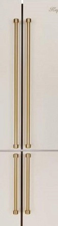 Комплект ручек для холодильнка Kuppersberg Kuppersberg Set of handles for NMFV 18591 Bronze