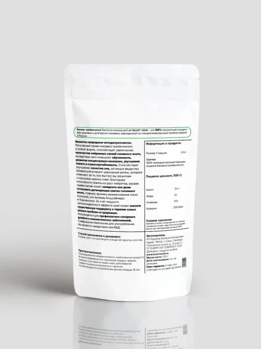 Мицелий Ежовик гребенчатый Inner Health, 100 гр