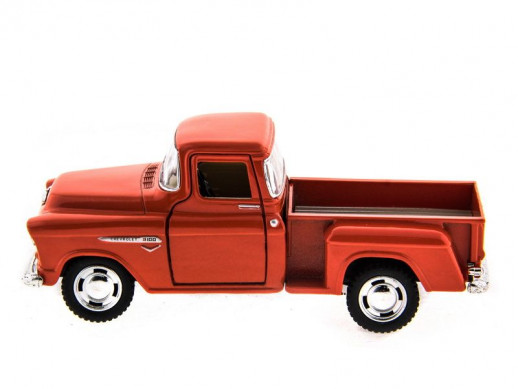 Машина Kinsmart "Chevy Stepside Pick Up" инерция (1/12шт.) 1:32 б/к