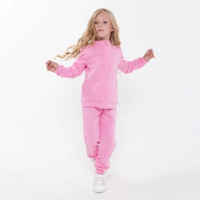Костюм (джемпер, брюки) детский НАЧЁС, цвет розовый