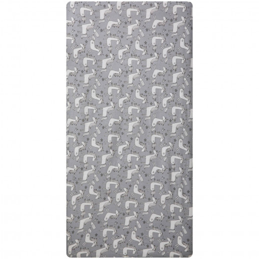 Простыня 125х75х12 универсальная ВОМБАТИК Cl-0106-Ed Classic Collection Единорожки