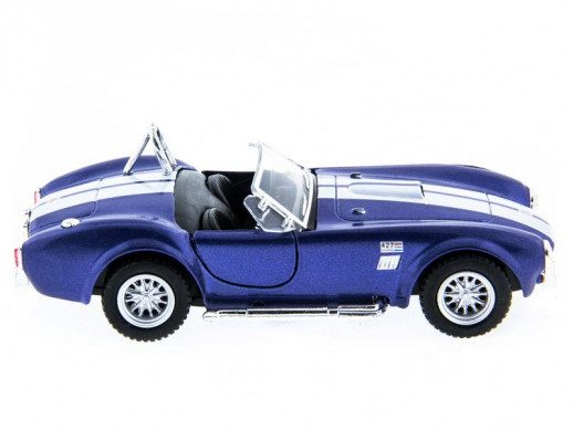 Машина Kinsmart Shelby Cobra 427 1965 инерция (1/12шт.) 1:32 б/к