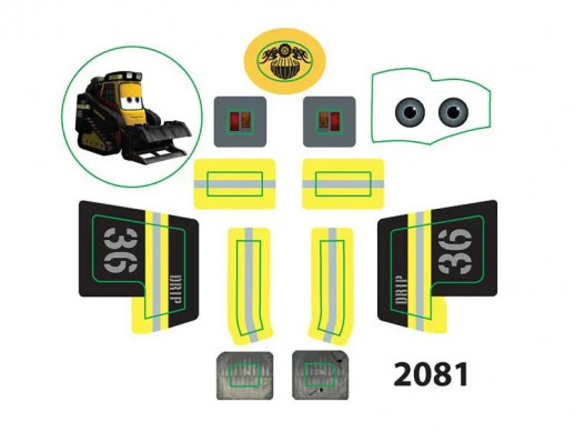 Сборная модель ZVEZDA "Самолёты: Огонь и вода" Шлеп, 1/72