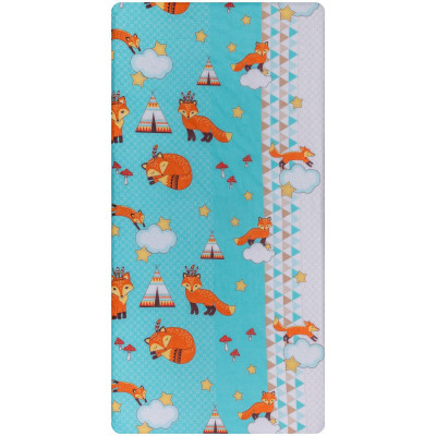 Простыня 125х75х12 универсальная ВОМБАТИК Cl-0106-Fox Classic Collection Фокс
