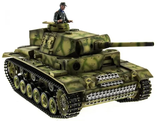 Р/У танк Taigen 1/16 Panzerkampfwagen III (Германия) HC (для ИК танкового боя) 2.4G RTR