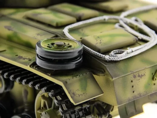 Р/У танк Taigen 1/16 Panzerkampfwagen III (Германия) HC (для ИК танкового боя) 2.4G RTR