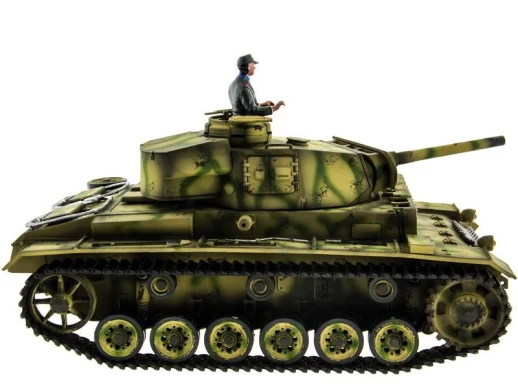Р/У танк Taigen 1/16 Panzerkampfwagen III (Германия) HC (для ИК танкового боя) 2.4G RTR