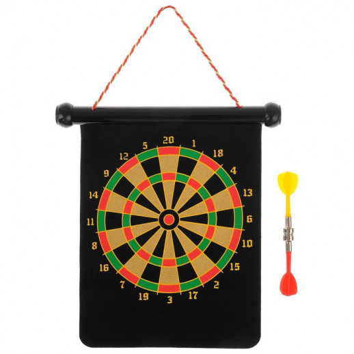 Дартс с магнитным полотном ONLYTOP, d= 20 см, 2 дротика