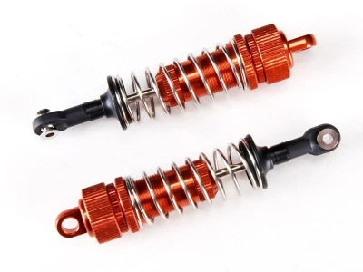 Амортизаторы передней оси задние для Монстра 1/8, 2шт., алюминий