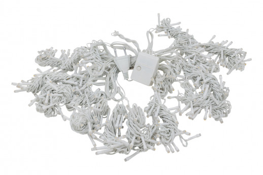 Гирлянда Гирлянда 360LED 220V, 8 режимов, 3х3 м, занавес, тёплый белый