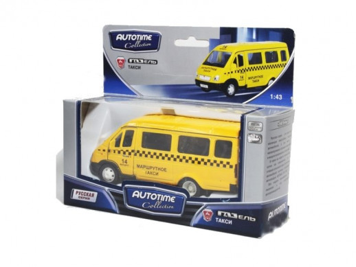 Машина Autotime "ГАЗЕЛЬ" такси 1:43