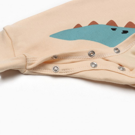 Комбинезон Крошка Я "Дракоша", бежевый