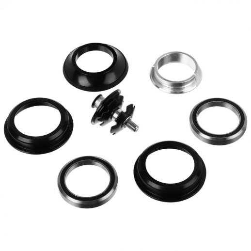 Рулевая колонка Dream Bike 1-1/8", сталь, безрезьбовая, промышленный подшипник, полуинтегрированная