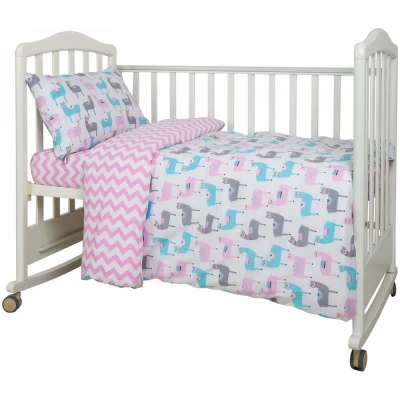 Комплект постельного белья 3 предмета ВОМБАТИК Cl-1003-Lam Classiс Collection Ламы