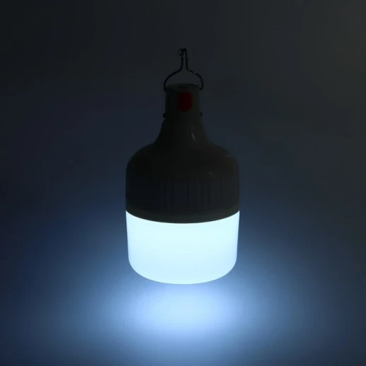 Фонарь кемпинговый аккумуляторный, 30 Вт, 2400 мАч, 2835, 3 режима