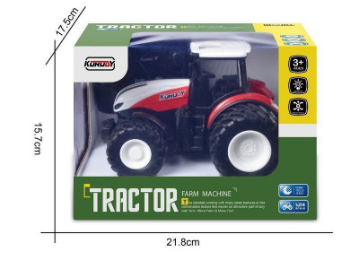 Р/У фермерский трактор Korody, двойные колеса 1/24 2.4G 6CH RTR